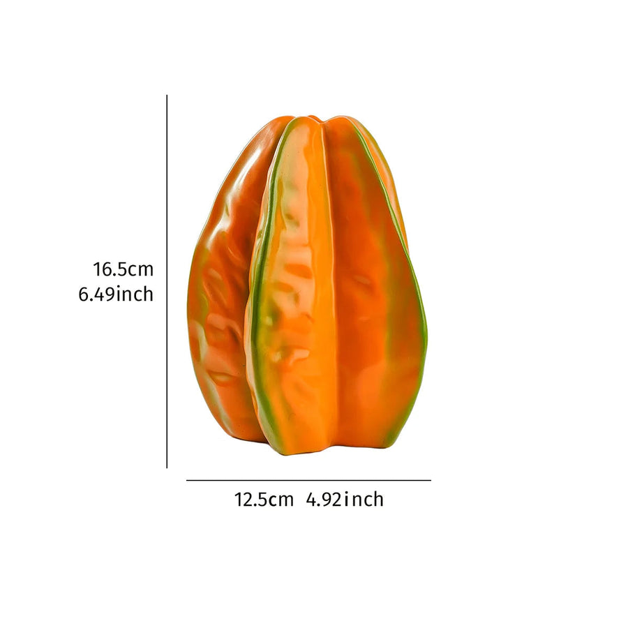 resin star fruit bud vase, reference photo