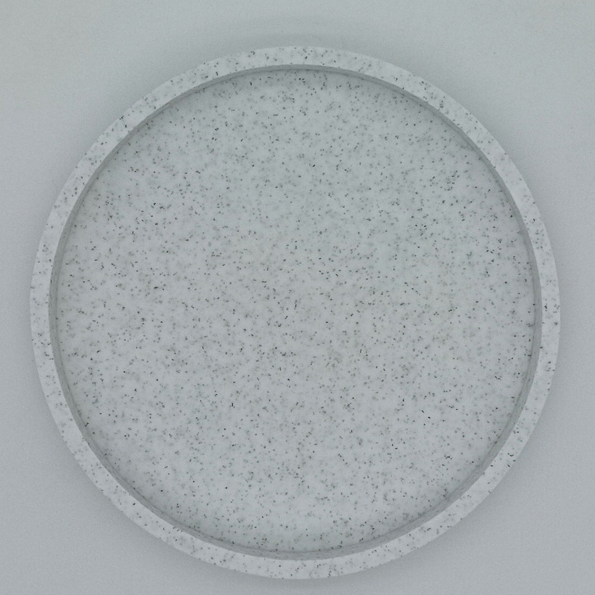 silicone round vanity trinket tray, speckled / medium, reference photo