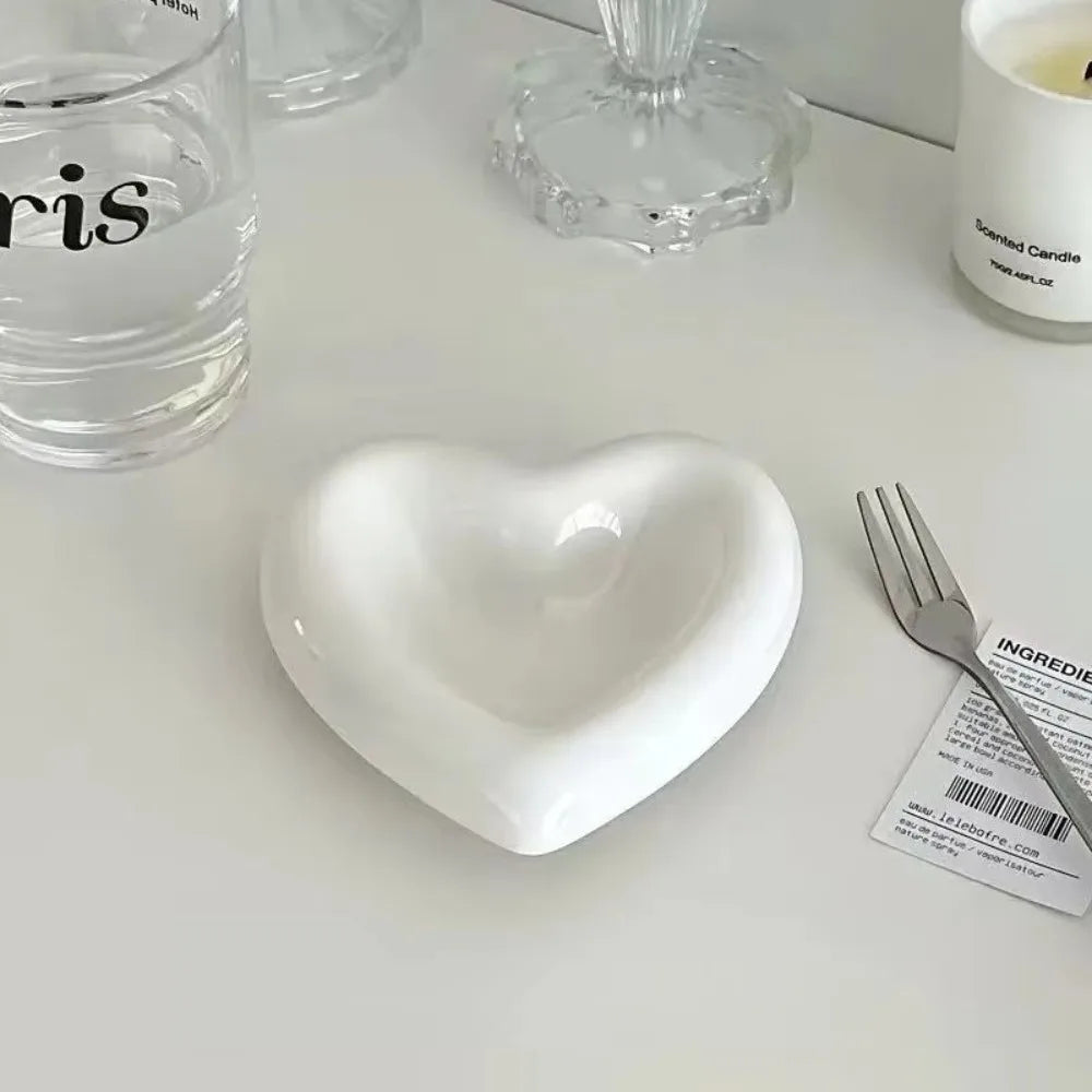 puffy ceramic heart trinket dish, reference photo