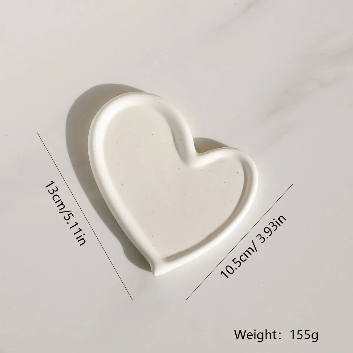 white heart ceramic trinket dish, reference photo