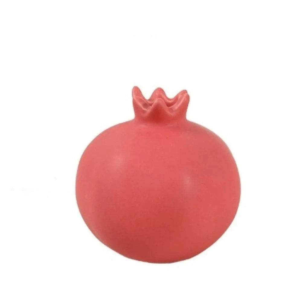 pomegranate ceramic bud vase, pink, reference photo